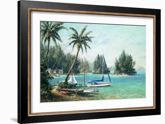 Island Cove-Art Fronckowiak-Framed Art Print