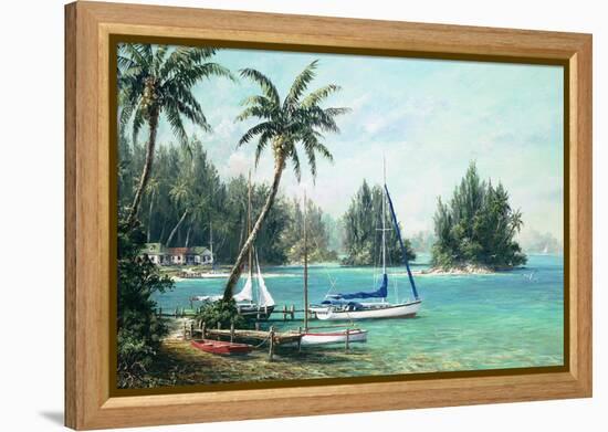 Island Cove-Art Fronckowiak-Framed Stretched Canvas