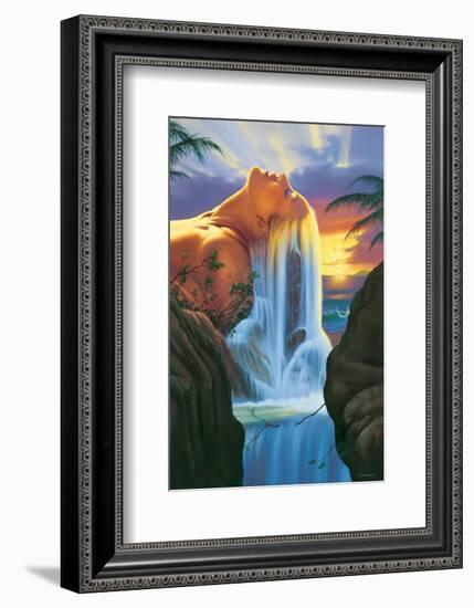 Island Dreams-Jim Warren-Framed Premium Giclee Print