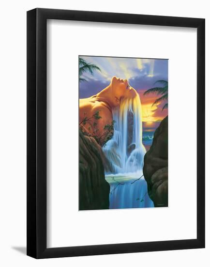 Island Dreams-Jim Warren-Framed Premium Giclee Print