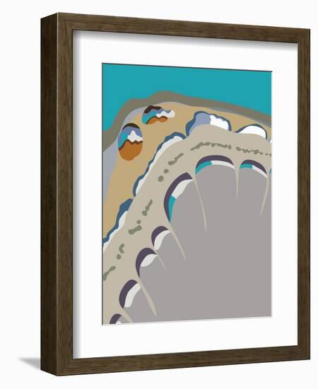 Island Droplets-Belen Mena-Framed Giclee Print