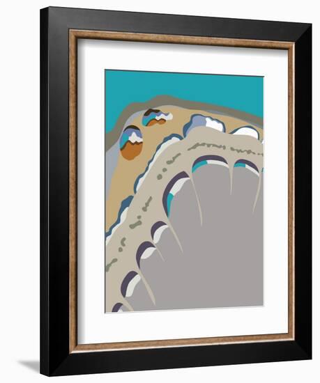 Island Droplets-Belen Mena-Framed Giclee Print