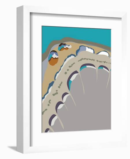 Island Droplets-Belen Mena-Framed Giclee Print