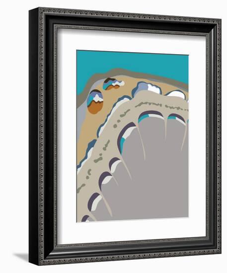 Island Droplets-Belen Mena-Framed Giclee Print