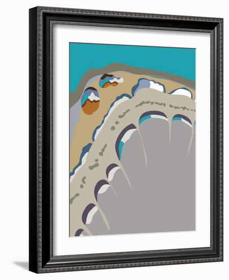 Island Droplets-Belen Mena-Framed Giclee Print