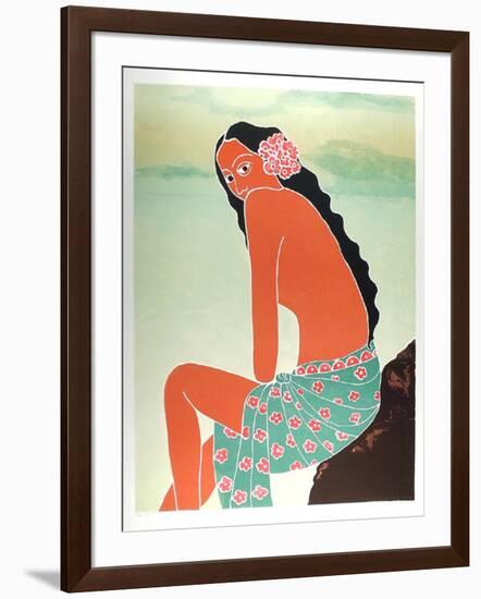 Island Girl-Gina Lombardi Bratter-Framed Collectable Print