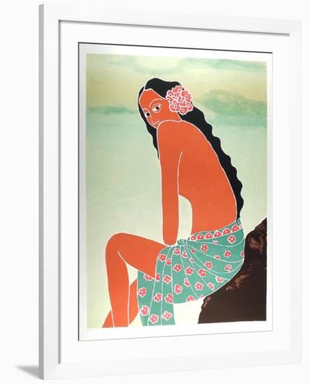 Island Girl-Gina Lombardi Bratter-Framed Collectable Print