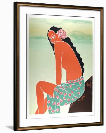 Island Girl-Gina Lombardi Bratter-Framed Collectable Print