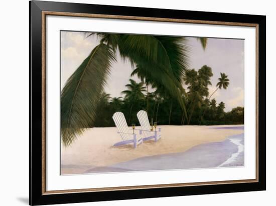 Island Hideaway-Diane Romanello-Framed Art Print
