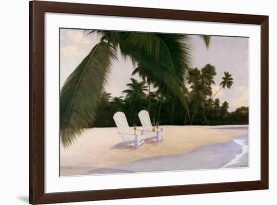 Island Hideaway-Diane Romanello-Framed Art Print