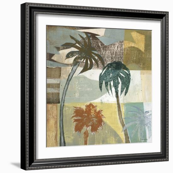 Island Hop I-David Dauncey-Framed Giclee Print