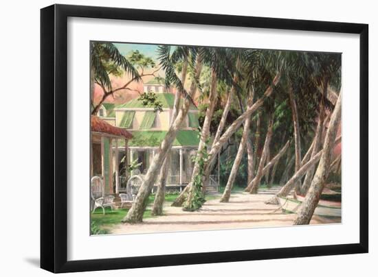 Island House-Art Fronckowiak-Framed Art Print