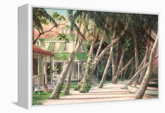 Island House-Art Fronckowiak-Framed Stretched Canvas