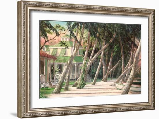 Island House-Art Fronckowiak-Framed Premium Giclee Print