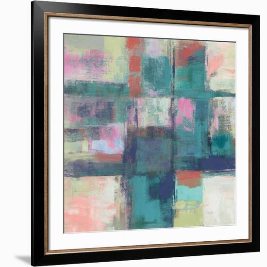 Island Hues I Crop Bright-Silvia Vassileva-Framed Art Print