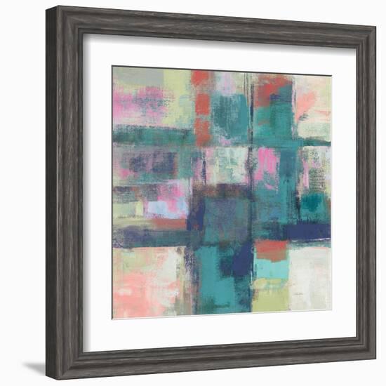 Island Hues I Crop Bright-Silvia Vassileva-Framed Art Print