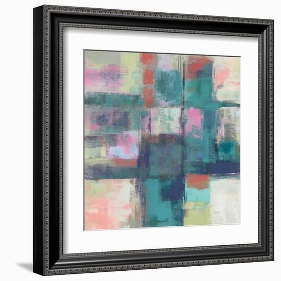 Island Hues I Crop Bright-Silvia Vassileva-Framed Art Print