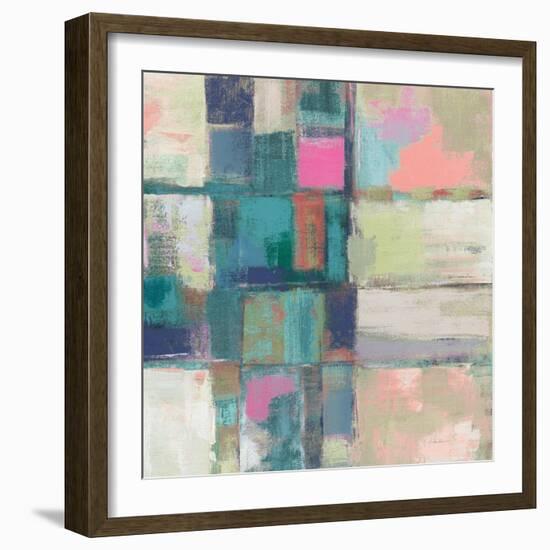 Island Hues II Crop Bright-Silvia Vassileva-Framed Art Print