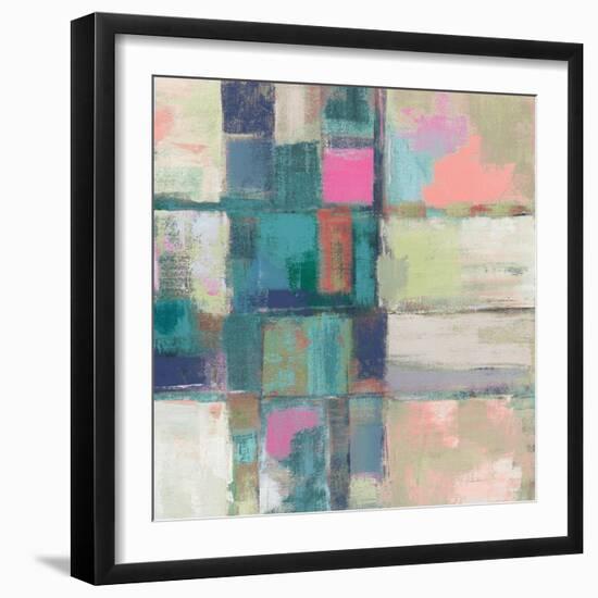 Island Hues II Crop Bright-Silvia Vassileva-Framed Art Print