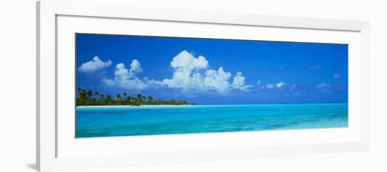 Island in the Ocean, Polynesia-null-Framed Photographic Print