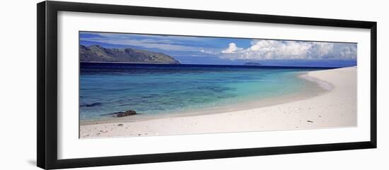 Island in the Sea, Veidomoni Beach, Mamanuca Islands, Fiji-null-Framed Premium Photographic Print