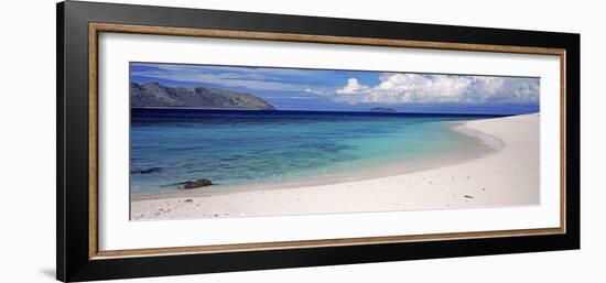 Island in the Sea, Veidomoni Beach, Mamanuca Islands, Fiji-null-Framed Photographic Print