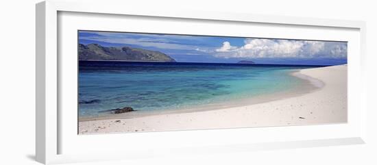 Island in the Sea, Veidomoni Beach, Mamanuca Islands, Fiji-null-Framed Photographic Print