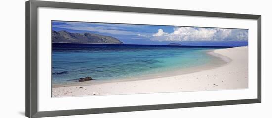 Island in the Sea, Veidomoni Beach, Mamanuca Islands, Fiji-null-Framed Photographic Print