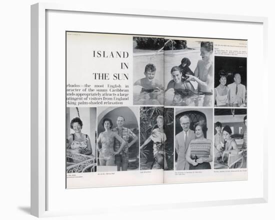 Island in the Sun: Barbados-null-Framed Photographic Print