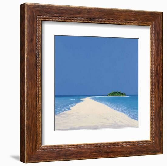 Island in the Sun II-Werner Eick-Framed Art Print