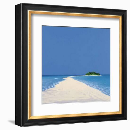 Island in the Sun II-Werner Eick-Framed Art Print