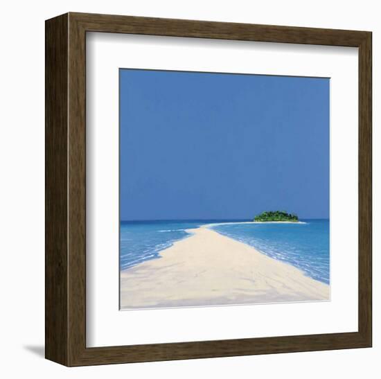 Island in the Sun II-Werner Eick-Framed Art Print