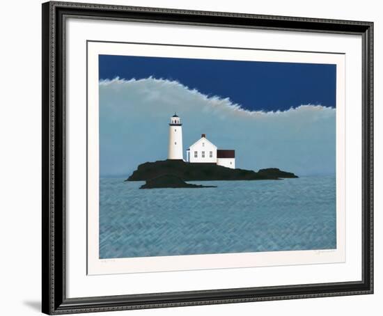 Island Lighthouse-Theodore Jeremenko-Framed Limited Edition