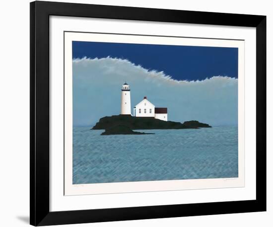 Island Lighthouse-Theodore Jeremenko-Framed Limited Edition