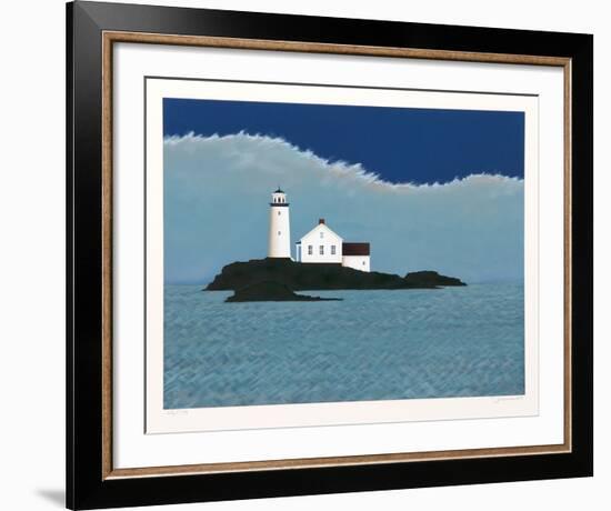 Island Lighthouse-Theodore Jeremenko-Framed Limited Edition