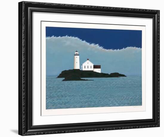 Island Lighthouse-Theodore Jeremenko-Framed Limited Edition