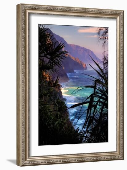 Island Magic Hawaii Kauai N? Pali Coast State Park Aloha-Vincent James-Framed Photographic Print