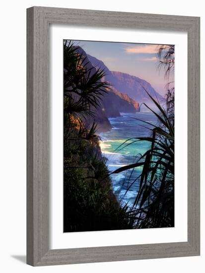 Island Magic Hawaii Kauai N? Pali Coast State Park Aloha-Vincent James-Framed Photographic Print