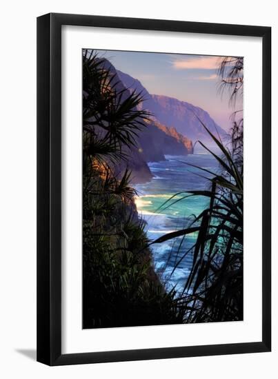 Island Magic Hawaii Kauai N? Pali Coast State Park Aloha-Vincent James-Framed Photographic Print