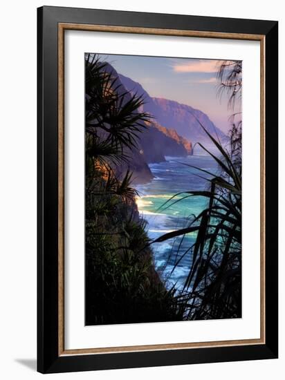 Island Magic Hawaii Kauai N? Pali Coast State Park Aloha-Vincent James-Framed Photographic Print