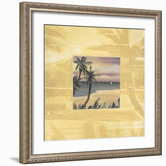 Island Memories I-Jeff Surret-Framed Giclee Print