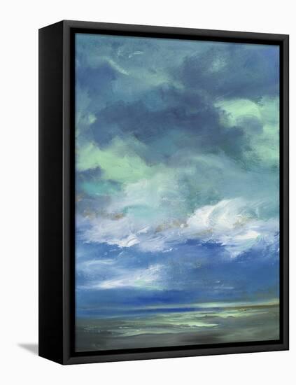 Island Morning-Sheila Finch-Framed Stretched Canvas