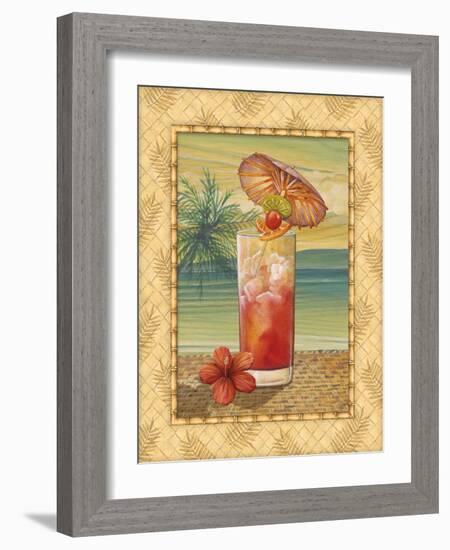 Island Nectar III-Charlene Audrey-Framed Art Print