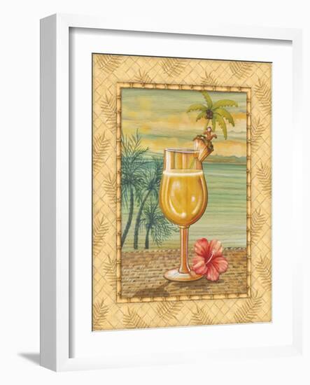 Island Nectar IV-Charlene Audrey-Framed Art Print