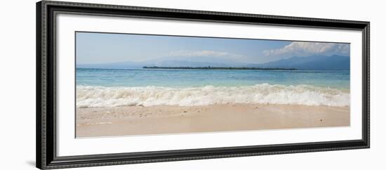 Island of Gili Air, with Gili Meno Beach in the Foreground, Gili Islands, Indonesia, Southeast Asia-Matthew Williams-Ellis-Framed Photographic Print