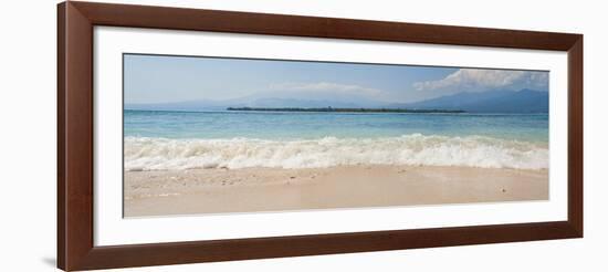 Island of Gili Air, with Gili Meno Beach in the Foreground, Gili Islands, Indonesia, Southeast Asia-Matthew Williams-Ellis-Framed Photographic Print