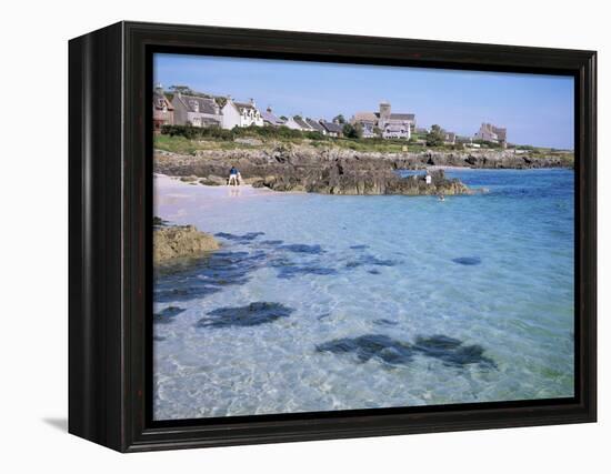 Island of Iona, Strathclyde, Scotland, United Kingdom-David Lomax-Framed Premier Image Canvas