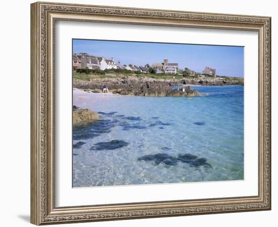 Island of Iona, Strathclyde, Scotland, United Kingdom-David Lomax-Framed Photographic Print