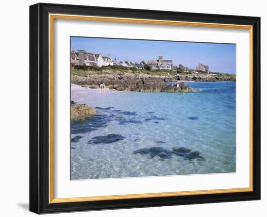 Island of Iona, Strathclyde, Scotland, United Kingdom-David Lomax-Framed Photographic Print