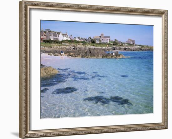 Island of Iona, Strathclyde, Scotland, United Kingdom-David Lomax-Framed Photographic Print